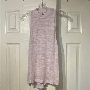 Free People Soft Pink Sleeveless Top